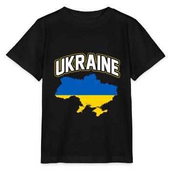 Ukraine - T-shirt bio MINI CREATOR Stanley/Stella Enfant - noir - Devant - Mikhail (115cm)