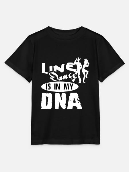 Linedance DNA - Stanley/Stella Kinder T-Shirt MINI CREATOR - Schwarz