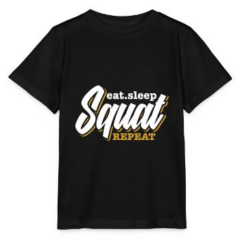 Sport de force - T-shirt bio MINI CREATOR Stanley/Stella Enfant - noir - Devant - Mikhail (115cm)
