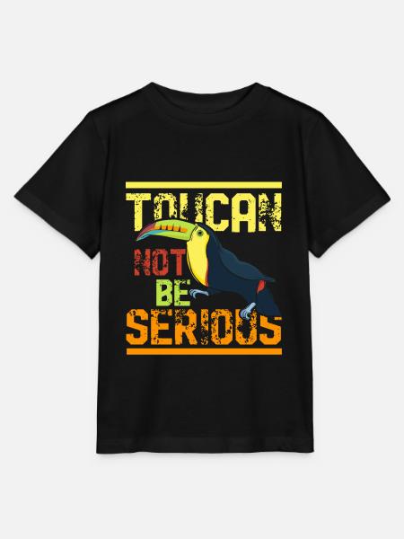 Tukan - Stanley/Stella Kinder T-Shirt MINI CREATOR - Schwarz