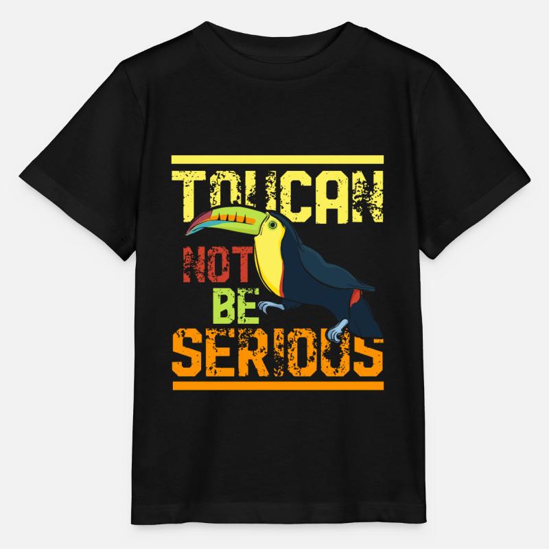 toucan - T-shirt bio MINI CREATOR Stanley/Stella Enfant - noir