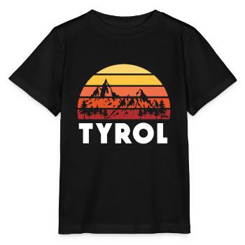 Tirol - Stanley/Stella Kinder T-Shirt MINI CREATOR  - Schwarz - Vorne - Mikhail (115cm)