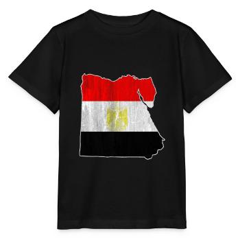 Egypte - T-shirt bio MINI CREATOR Stanley/Stella Enfant - noir - Devant - Mikhail (115cm)