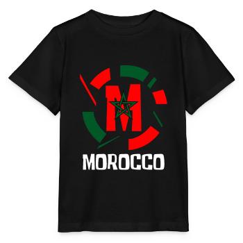 Marokko - Stanley/Stella Kinder T-Shirt MINI CREATOR  - Schwarz - Vorne - Mikhail (115cm)