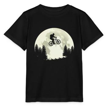 Fahrrad Fahren Fahrradtour - Stanley/Stella Kinder T-Shirt MINI CREATOR  - Schwarz - Vorne - Mikhail (115cm)