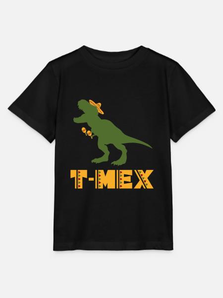 Dinosaurier - Stanley/Stella Kinder T-Shirt MINI CREATOR  - Schwarz