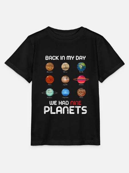 Pluto - Stanley/Stella Kinder T-Shirt MINI CREATOR - Schwarz