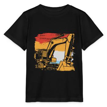 Pelle pelle - T-shirt bio MINI CREATOR Stanley/Stella Enfant - noir - Devant - Mikhail (115cm)