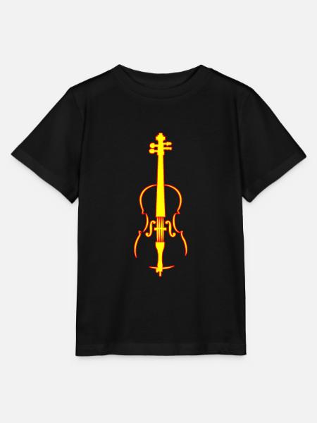 Cello - Stanley/Stella Kinder T-Shirt MINI CREATOR - Schwarz