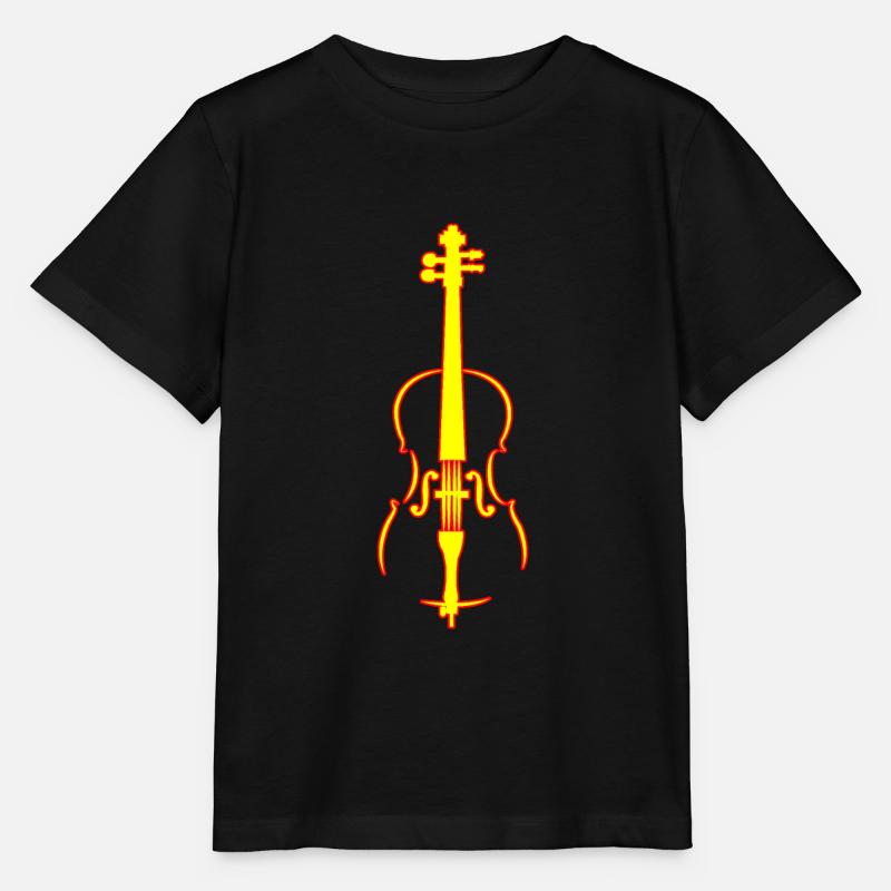 Cello - Stanley/Stella Kinder T-Shirt MINI CREATOR  - Schwarz