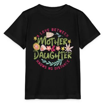 Mère fille - T-shirt bio MINI CREATOR Stanley/Stella Enfant - noir - Devant - Mikhail (115cm)