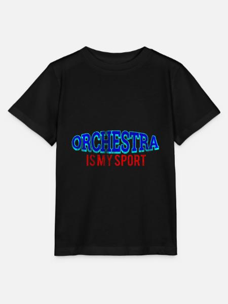 Orchester Sport - Stanley/Stella Kinder T-Shirt MINI CREATOR  - Schwarz