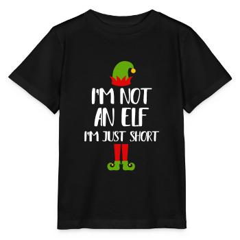 Je ne suis pas court à onze - T-shirt bio MINI CREATOR Stanley/Stella Enfant - noir - Devant - Mikhail (115cm)
