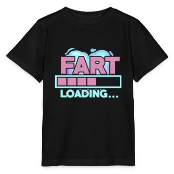 Fart loading - Stanley/Stella Kinder T-Shirt MINI CREATOR  - Schwarz - Vorne - Mikhail (115cm)