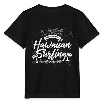 Hawaii - T-shirt bio MINI CREATOR Stanley/Stella Enfant - noir - Devant - Mikhail (115cm)
