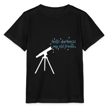 astronomy - Stanley/Stella MINI CREATOR Kids’ T-Shirt - black - Front - Mikhail (115cm)