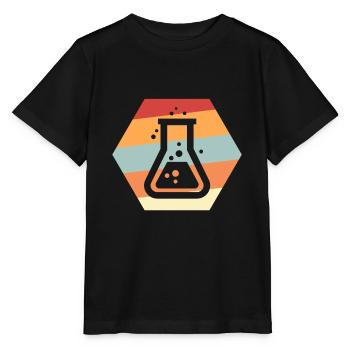 chimie - T-shirt bio MINI CREATOR Stanley/Stella Enfant - noir - Devant - Mikhail (115cm)