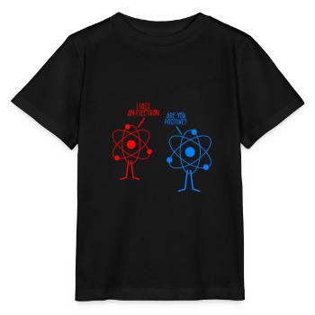 chimie - T-shirt bio MINI CREATOR Stanley/Stella Enfant - noir - Devant - Mikhail (115cm)