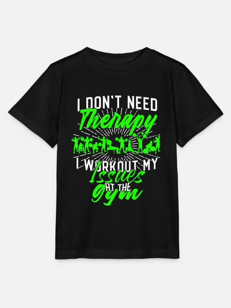 Fitnesstudio - Stanley/Stella Kinder T-Shirt MINI CREATOR - Schwarz