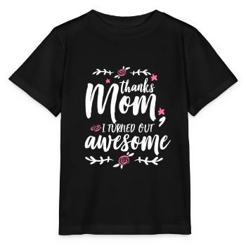 Mother self-confidence - Stanley/Stella MINI CREATOR Kids’ T-Shirt - black - Front - Mikhail (115cm)