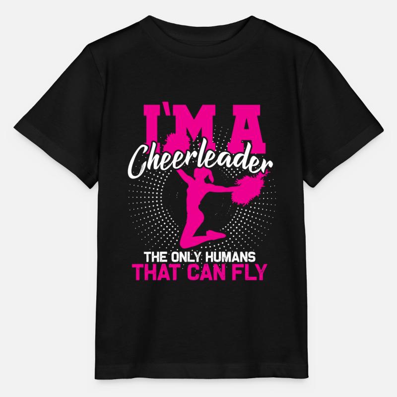 Cheerleading Höhenangst - Stanley/Stella Kinder T-Shirt MINI CREATOR  - Schwarz