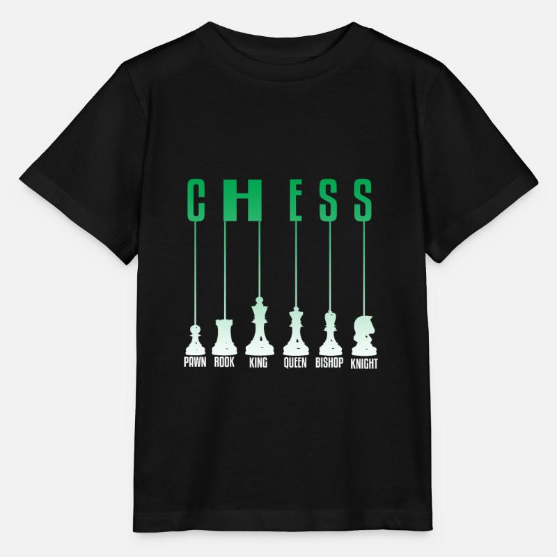 Schach - Stanley/Stella Kinder T-Shirt MINI CREATOR  - Schwarz