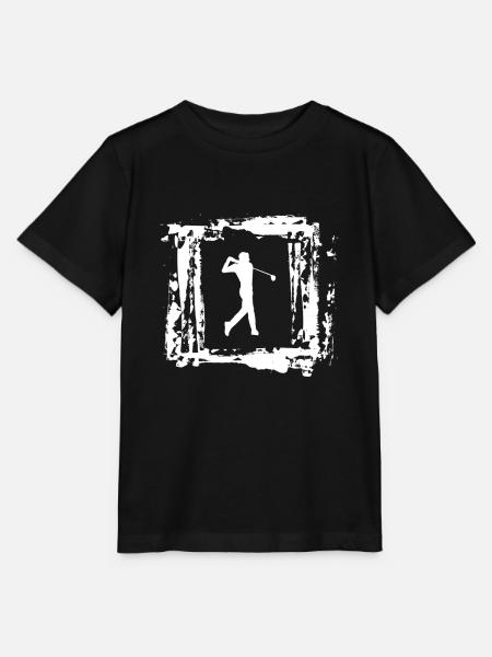Golf golf golf club de golf - T-shirt bio MINI CREATOR Stanley/Stella Enfant - noir