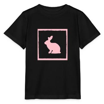 Lapin lapin lapin de Pâques lapin de Pâques - T-shirt bio MINI CREATOR Stanley/Stella Enfant - noir - Devant - Mikhail (115cm)