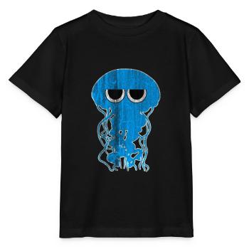 Qualle - Stanley/Stella Kinder T-Shirt MINI CREATOR  - Schwarz - Vorne - Mikhail (115cm)
