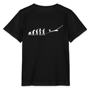 Soaring Evolution - Stanley/Stella MINI CREATOR Kids’ T-Shirt - black - Front - Mikhail (115cm)