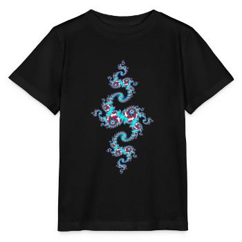 Julia Fraktal - Stanley/Stella Kinder T-Shirt MINI CREATOR  - Schwarz - Vorne - Mikhail (115cm)