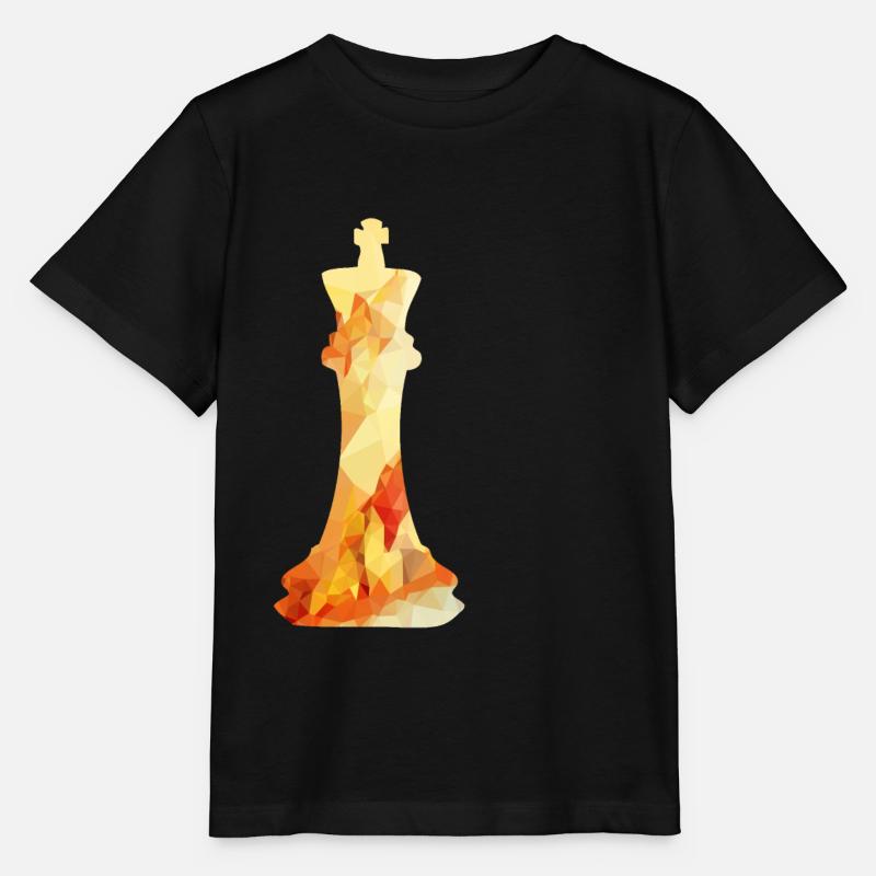 Échecs - T-shirt bio MINI CREATOR Stanley/Stella Enfant - noir