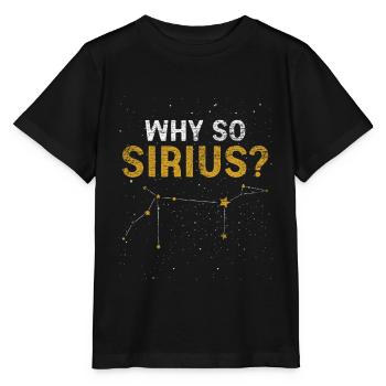 Constellation astronomique - T-shirt bio MINI CREATOR Stanley/Stella Enfant - noir - Devant - Mikhail (115cm)