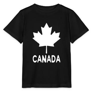 Maple Maple Leaf Canada Canada - Stanley/Stella MINI CREATOR Kids’ T-Shirt - black - Front - Mikhail (115cm)