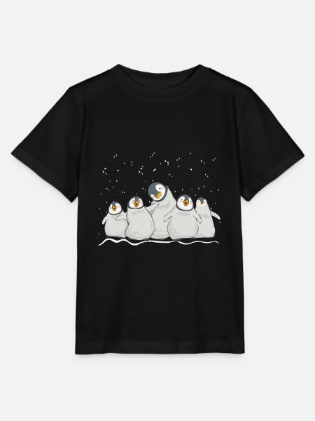 Pinguin Gemeinschaft - Stanley/Stella Kinder T-Shirt MINI CREATOR - Schwarz