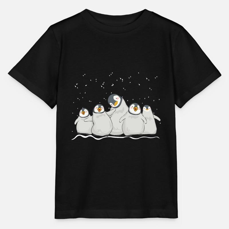 Pinguin Gemeinschaft - Stanley/Stella Kinder T-Shirt MINI CREATOR - Schwarz