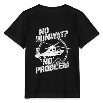 Piste pilote - T-shirt bio MINI CREATOR Stanley/Stella Enfant - noir - Devant - Mikhail (115cm)
