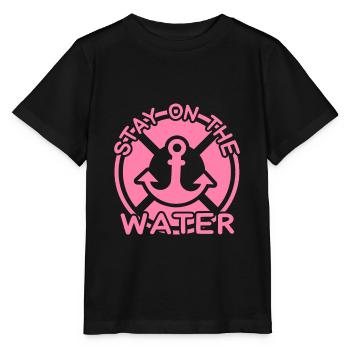 Voile Voile Voile Voile Voile - T-shirt bio MINI CREATOR Stanley/Stella Enfant - noir - Devant - Mikhail (115cm)