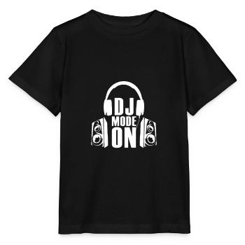 DJ de mariage DJ Song Disc Jockey DJ Discjockey - T-shirt bio MINI CREATOR Stanley/Stella Enfant - noir - Devant - Mikhail (115cm)