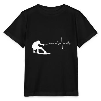 Impulsion de wakeboard - T-shirt bio MINI CREATOR Stanley/Stella Enfant - noir - Devant - Mikhail (115cm)