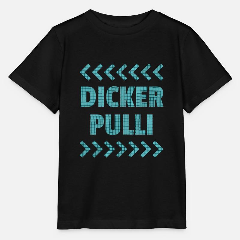 DICKER PULLI - Stanley/Stella Kinder T-Shirt MINI CREATOR  - Schwarz