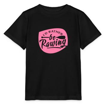 Rameur aviron aviron aviron aviron - T-shirt bio MINI CREATOR Stanley/Stella Enfant - noir - Devant - Mikhail (115cm)
