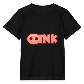 porc - T-shirt bio MINI CREATOR Stanley/Stella Enfant - noir - Devant - Mikhail (115cm)