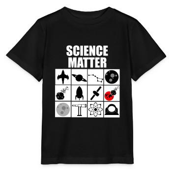 Wissenschaft Technologie - Stanley/Stella Kinder T-Shirt MINI CREATOR  - Schwarz - Vorne - Mikhail (115cm)
