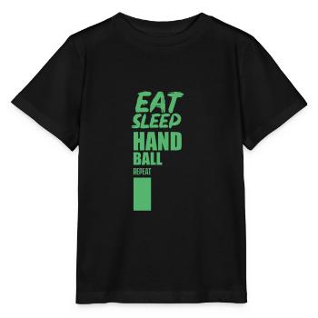 Handballer Handballer Handballer Handballer - Stanley/Stella Kinder T-Shirt MINI CREATOR  - Schwarz - Vorne - Mikhail (115cm)