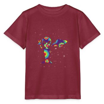 étranger - T-shirt bio MINI CREATOR Stanley/Stella Enfant - bordeaux - Devant - Kain (125cm)