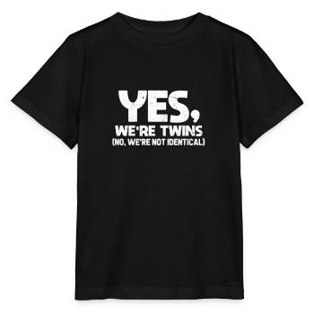 Gémeaux - T-shirt bio MINI CREATOR Stanley/Stella Enfant - noir - Devant - Mikhail (115cm)