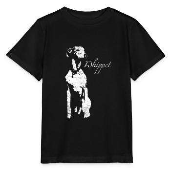 Lévrier - T-shirt bio MINI CREATOR Stanley/Stella Enfant - noir - Devant - Mikhail (115cm)