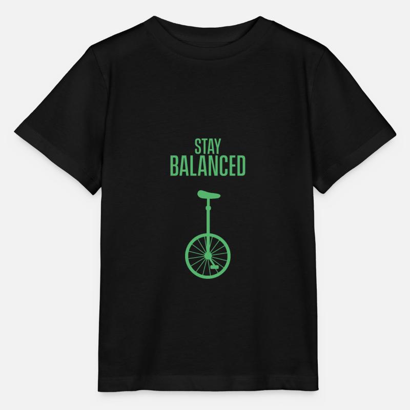 Monocycle - T-shirt bio MINI CREATOR Stanley/Stella Enfant - noir