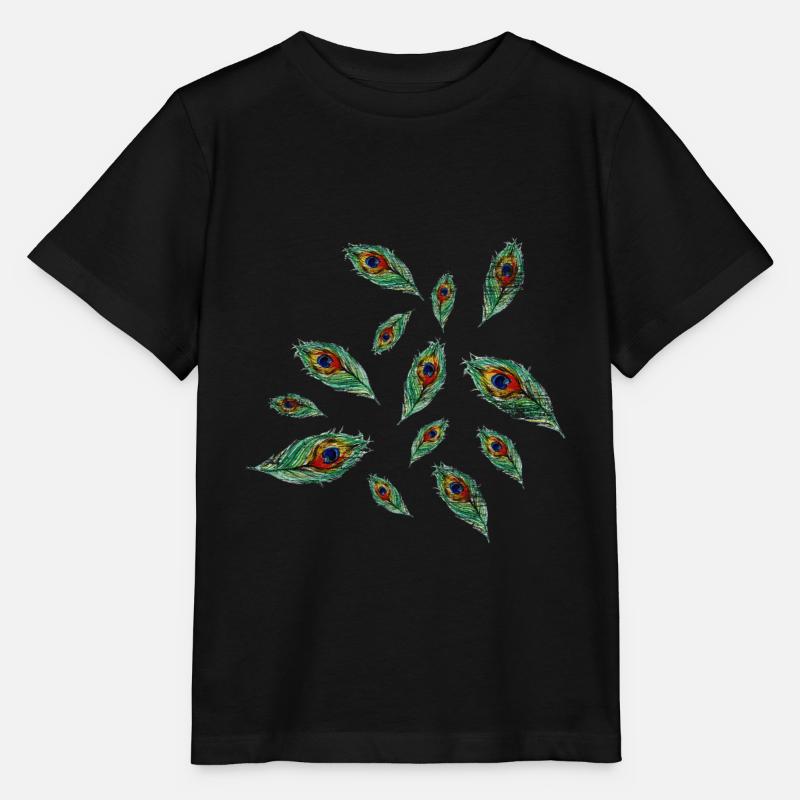 paon - T-shirt bio MINI CREATOR Stanley/Stella Enfant - noir